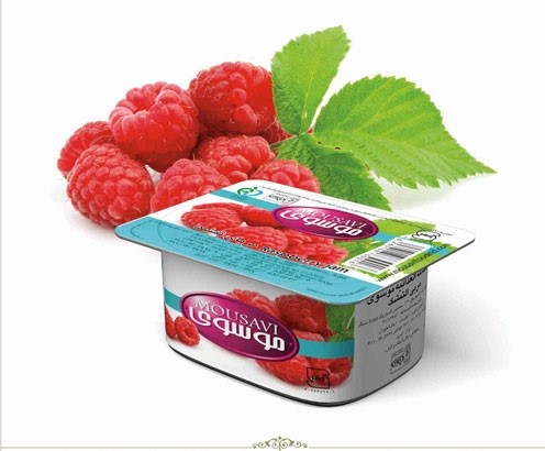 مربا تمشک موسوی در بسته بندی کاپ 225 گرم